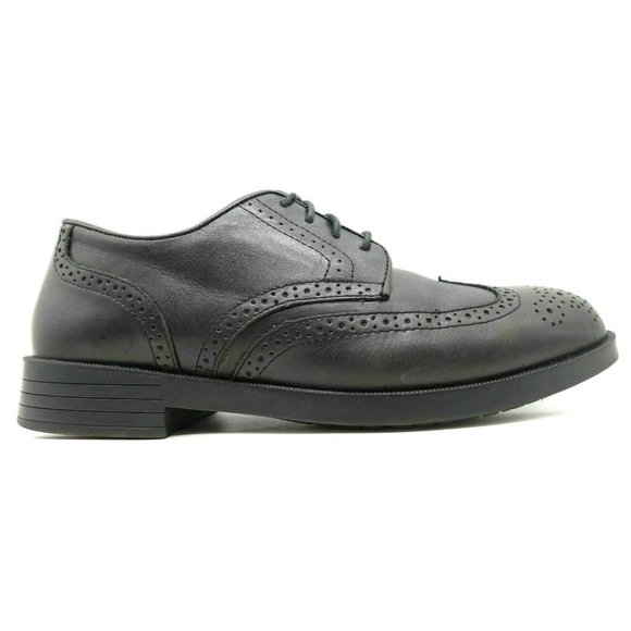 Drew Clayton Black Leather Wingtip Lace Up Dress Oxfords Shoes Men\'s 11 M main image 6